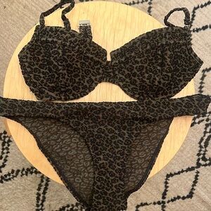Zimmermann textures leopard bikini
